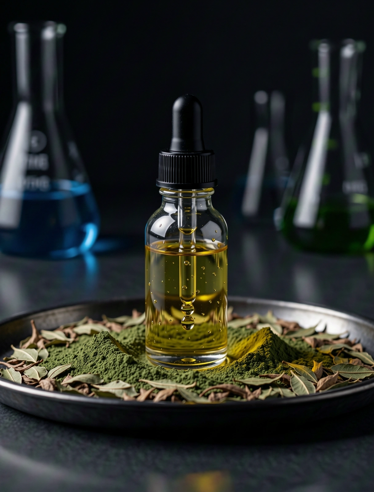 Clinical botanical extraction setup